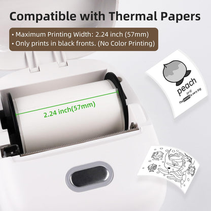 ORGSTA S002 label printer self-adhesive labeling machine Bluetooth 300 DPI labeling machines labeling device label printer sticker maker (female)