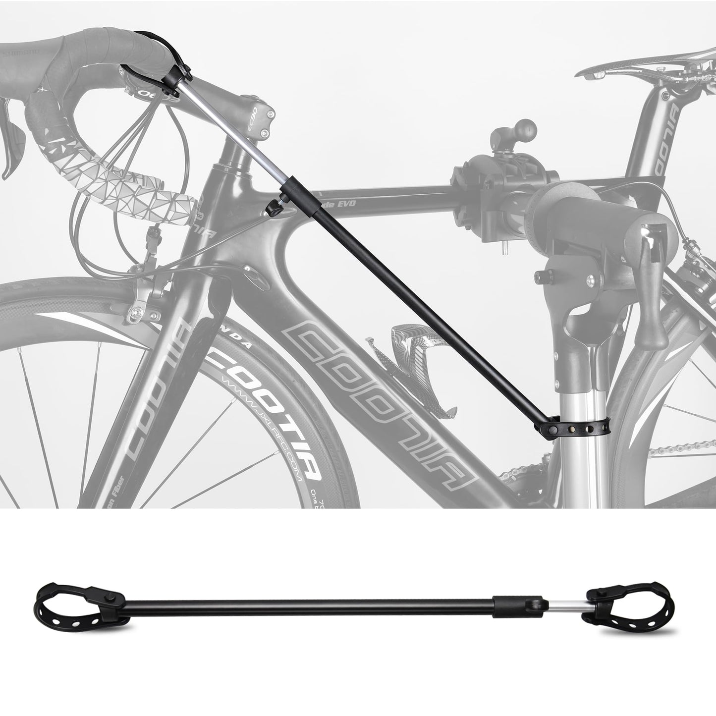 CXWXC Bike Stand Aluminum Bike Repair Stand Foldable Bike Stand for E-Bike/Mountain Bikes, Bike Repair with Magnetic and 360° Rotatable Head