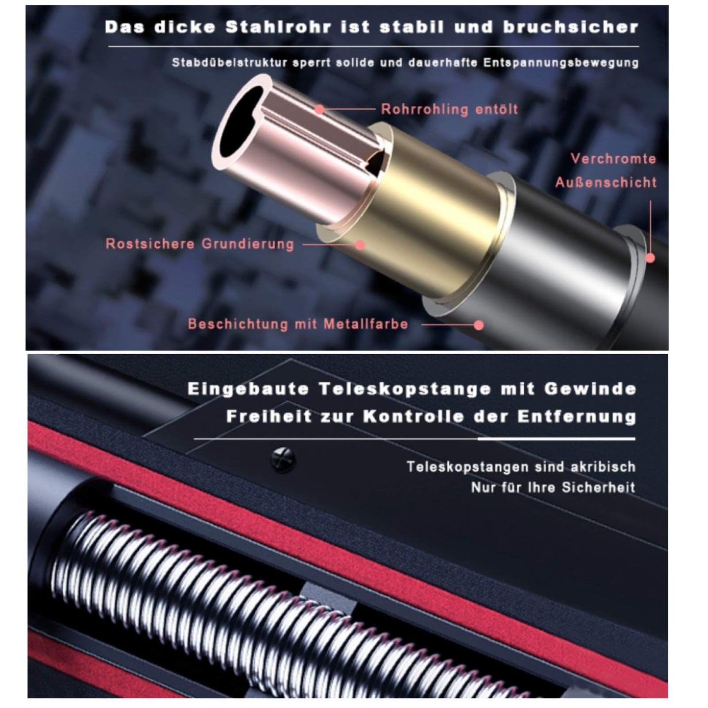 Bzavor pull-up bar for door frame 70-100cm set up quickly without screws no slipping pull-up bar with capacity for up to 300kg fitness equipment for home