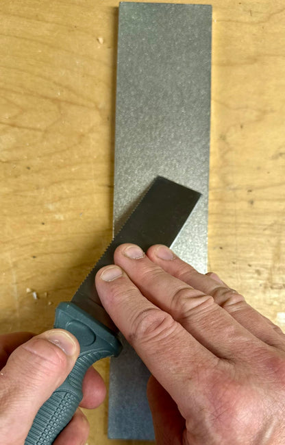 DMT Dia-Sharp Diamond Sharpening Stone 11.5" Extra Coarse | Professional grade sharpener | 30cm stone for knives and tools | Made in USA | D11X