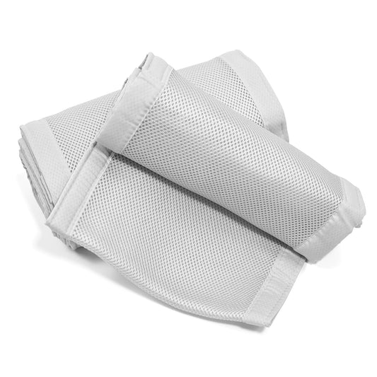 WYSWYG® Baby Nest Bumper Bed Bumper Baby Bed Bumpers 70x140 cm Crib - High Quality Mesh Breathable Bedside Crib - Rail Guard Crib Protection from Pinching - Gray