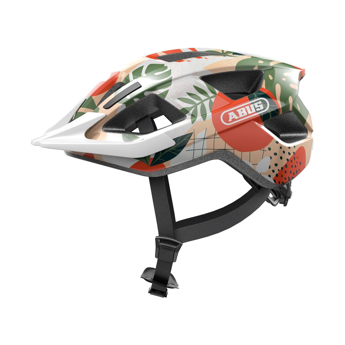 ABUS bike helmet Aduro 3.0 - sporty city helmet in stylish design for everyday and sporty rides - for men and women - orange, size S.