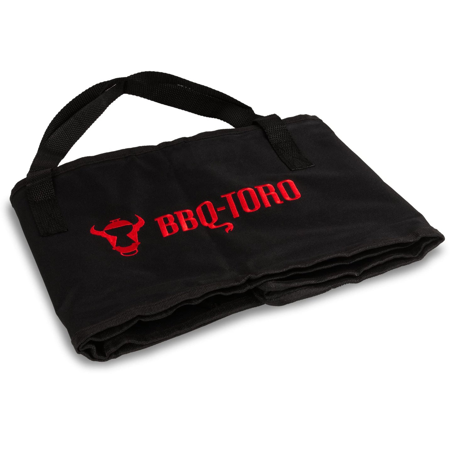 BBQ-Toro sandwich iron with carrying bag | BBQ waffle iron made of cast iron | Rectangular, long handle | Already seasoned | Waffle iron grill, outdoor waffle iron for open fire, sandwich maker
