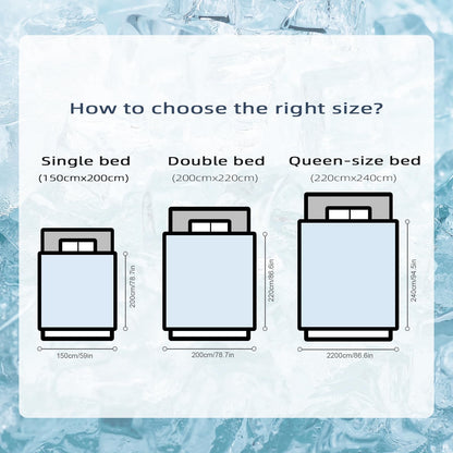 Laneetal Cooling Blanket, lightweight summer blanket with Arc-Chill Q-Max > 0.45 cooling fibers, self-cooling blanket for humans, summer bedspread for sleeping, throw blanket, couch blanket, travel blanket in Grey 150x200 cm