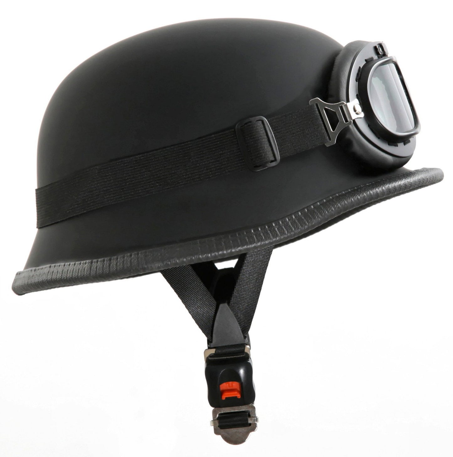 ATO WH1 motorcycle helmet in Wehrmacht style with goggles Size M 57 to 58cm
