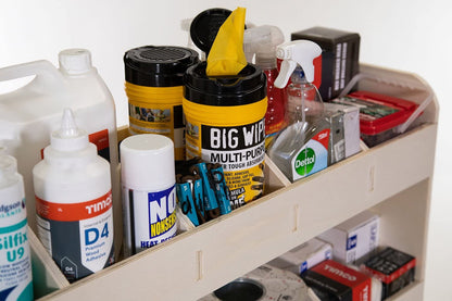 Vanify - Compatible with Citroen Jumpy L2 (M) 2016+ vehicle equipment shelves, driver side rear shelf