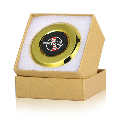 Turntable Disc Record Weight Stabilizer - Nobsound Record Weight Clamp Stabilizer in pure brass for LP Turntable Record Player (STB-05) (Gold)