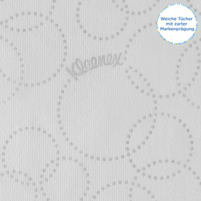 Kleenex Ultra Roll Hand Towels 6780, 2-ply white disposable hand towels, certified for food contact, with Airflex technology for greater absorbency, 6 rolls x 150m (total 900m)