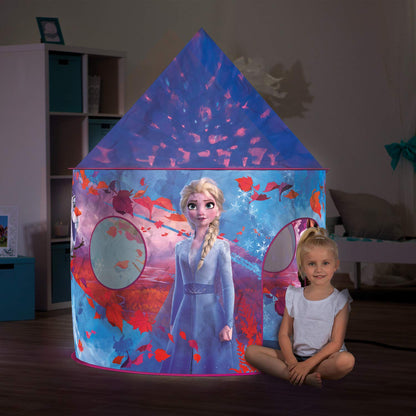 My 75118A Starlights Palace Frozen 2 play tent The Ice Queen with Crystal Ball, Blue