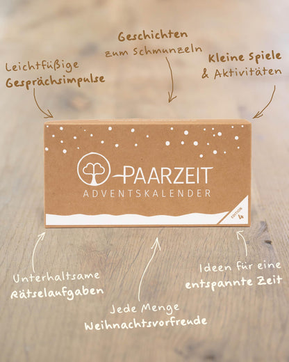 Couples Advent Calendar 2024 - EDITION 4 - 24 new experiences for real connection, gift for adults (women/men/queer) - Strengthen your love - easy & versatile (EDITION 4)