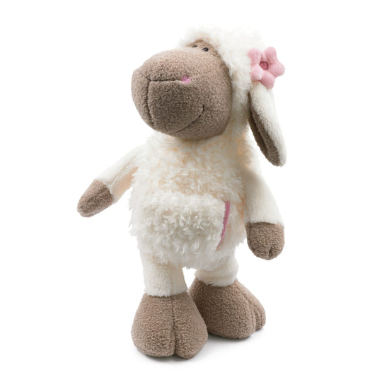 NICI plush toy sheep Jolly pink standing 25 cm I cuddly toy for girls, boys & babies I fluffy stuffed animal for cuddling & playing - 48533