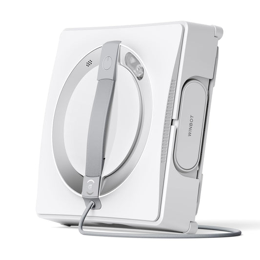 ECOVACS WINBOT W2 window cleaning robot, edge cleaning mode, triple nozzle water sprayer, 10-level safety system, app control, Winbot Electric