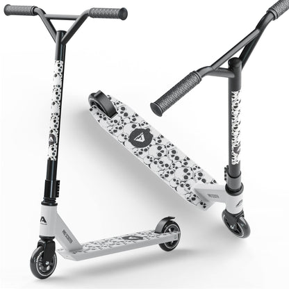 Apollo Stunt Scooter Genius Pro 4.0 - White Skull