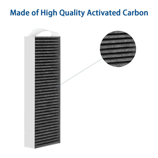Activated charcoal filter for Bora Pure/S Pure/X Pure cooktop extractor hood replacement filter PUXU PURU PUAKF. Hood with charcoal filter for cooktop with recirculation.
