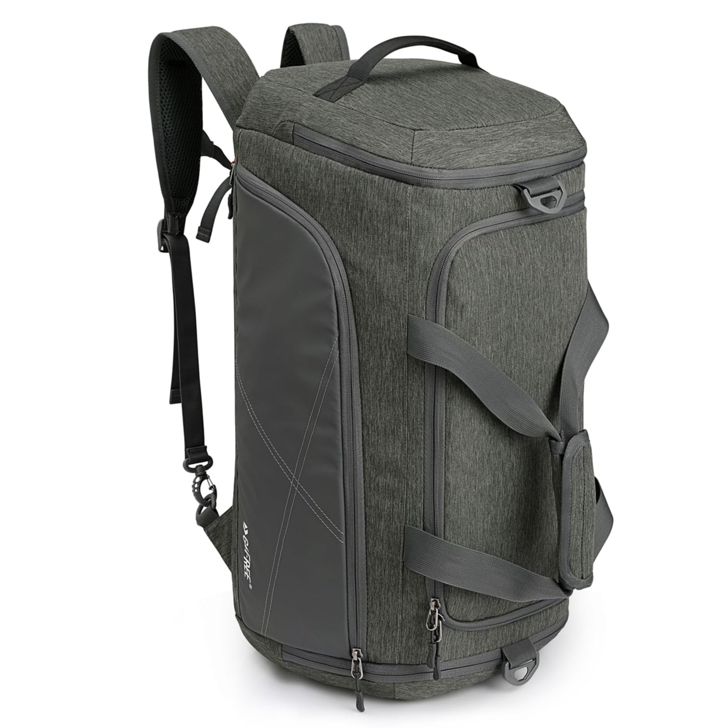 G4Free 45L Large Sports Bag & Travel Bag for Men and Women/ with Shoe Compartment & Wet Pocket/ Training Bag & Gym Bag & School Sports Bag/ for School & Sports & Fitness & Travel