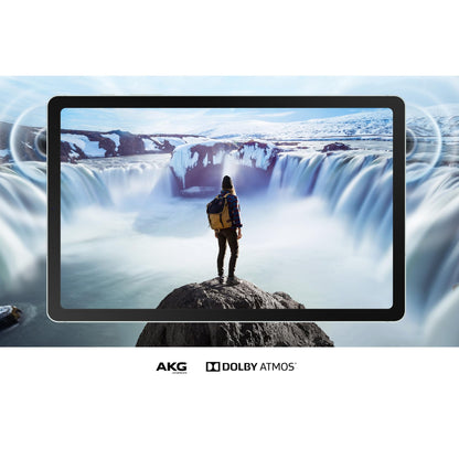 Samsung Galaxy Tab S6 Lite (2024) Android tablet, 10.4-inch TFT display, 64GB storage, WiFi, with S Pen, mint color, includes 36-month manufacturer warranty.