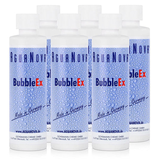 6x AguaNova BubbleEx 400g - against air bubble formation in waterbeds
