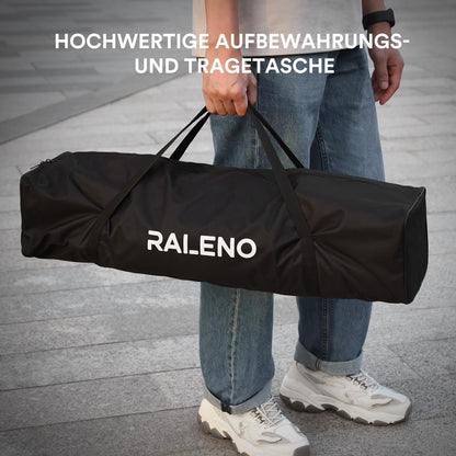 RALENO Softboxes, 2 x 50W LED Softbox Photo Studio Set, 2 x 50 x 50 cm Photo Light with 5500K Bulb and Stand for Portrait Photography, Game Streaming, YouTube Video Photography