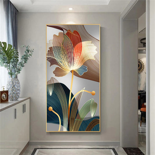 Sarah Duke 5D DIY Diamond Painting Kit, Flower Diamond Painting Pictures XXL, DIY Diamond Painting for Kids and Adults for Wall Decoration (50 x 90 cm)