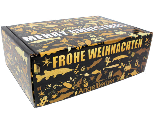 Angel Berger Angel Christmas Box. Fisherman Gift Christmas Petri Box Advent Gift (Christmas Box 1).