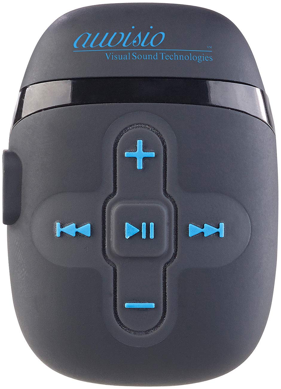auvisio MP3 player waterproof: Waterproof sports MP3 player DMP-450.x8 with 8 GB storage, IPX8 (wireless waterproof MP3 player, swimming MP3 player, waterproof headphones)