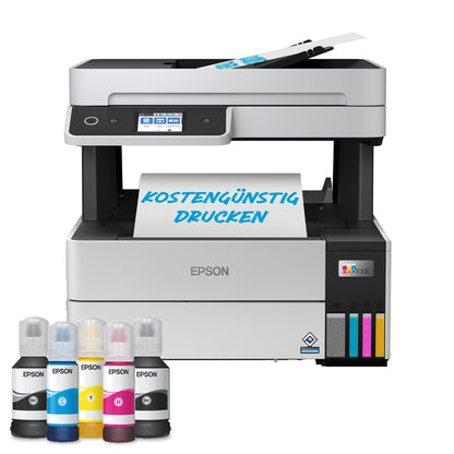 Epson EcoTank ET-5150 A4 multifunctional WLAN ink tank printer.