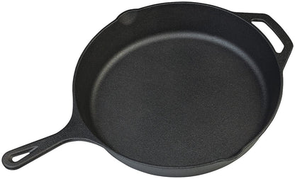 Tornwald-Schmiede Cast Iron Pans: 4-piece set of cast iron pans with Ø 12.5/16.5/21 and 30 cm each (cast iron pans for grills, grill pan, cast iron).