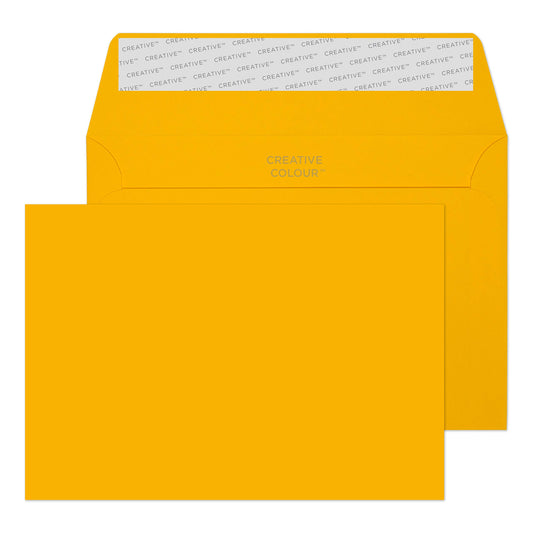 Blake Envelopes Creative Colour 104 Envelopes with Peel and Seal Ei Yellow C6 114 x 162 mm - 120gsm | Pack of 500