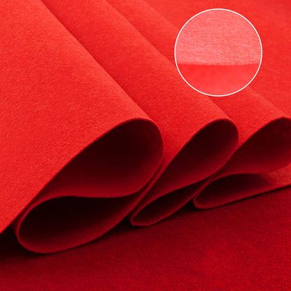 Uyoyous 100x1000cm Red Carpet, Wedding Runner Event Rug 2mm Red Carpet Aisle Runner, disposable mat for wedding, party, ceremony, wedding decoration.
