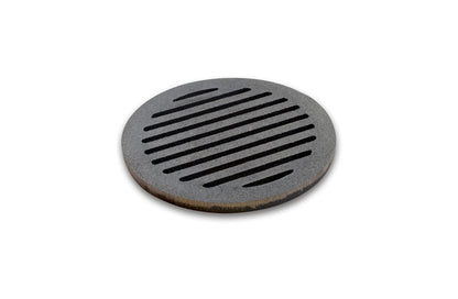 Grill grate expert - fire grate coal grate ash grate chimney grate, round diameter 22 cm - the original made of solid cast iron from your grill grate expert.