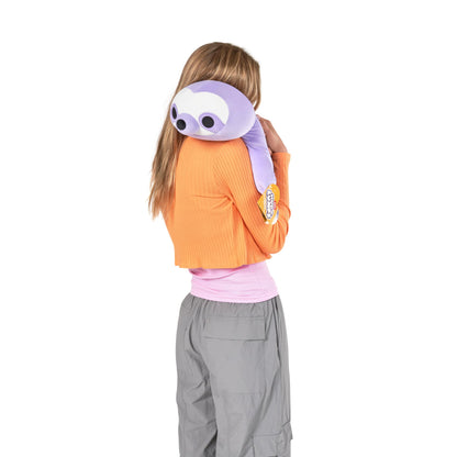 Hug-A-Lumps, cozy soft comforting plush toy, weighted plush toy 1.5 kg (35 cm), Sloth (Sydney) by ZURU, Mother's Day gift.