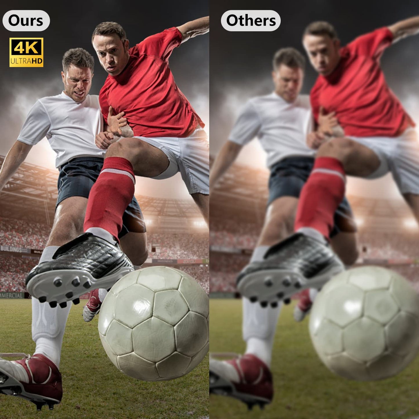 Will Canvas Projector Screen With Stand 100 Inch, 16:9 HD Retractable, Portable Projector for Home Theater, Office, School, Presentation