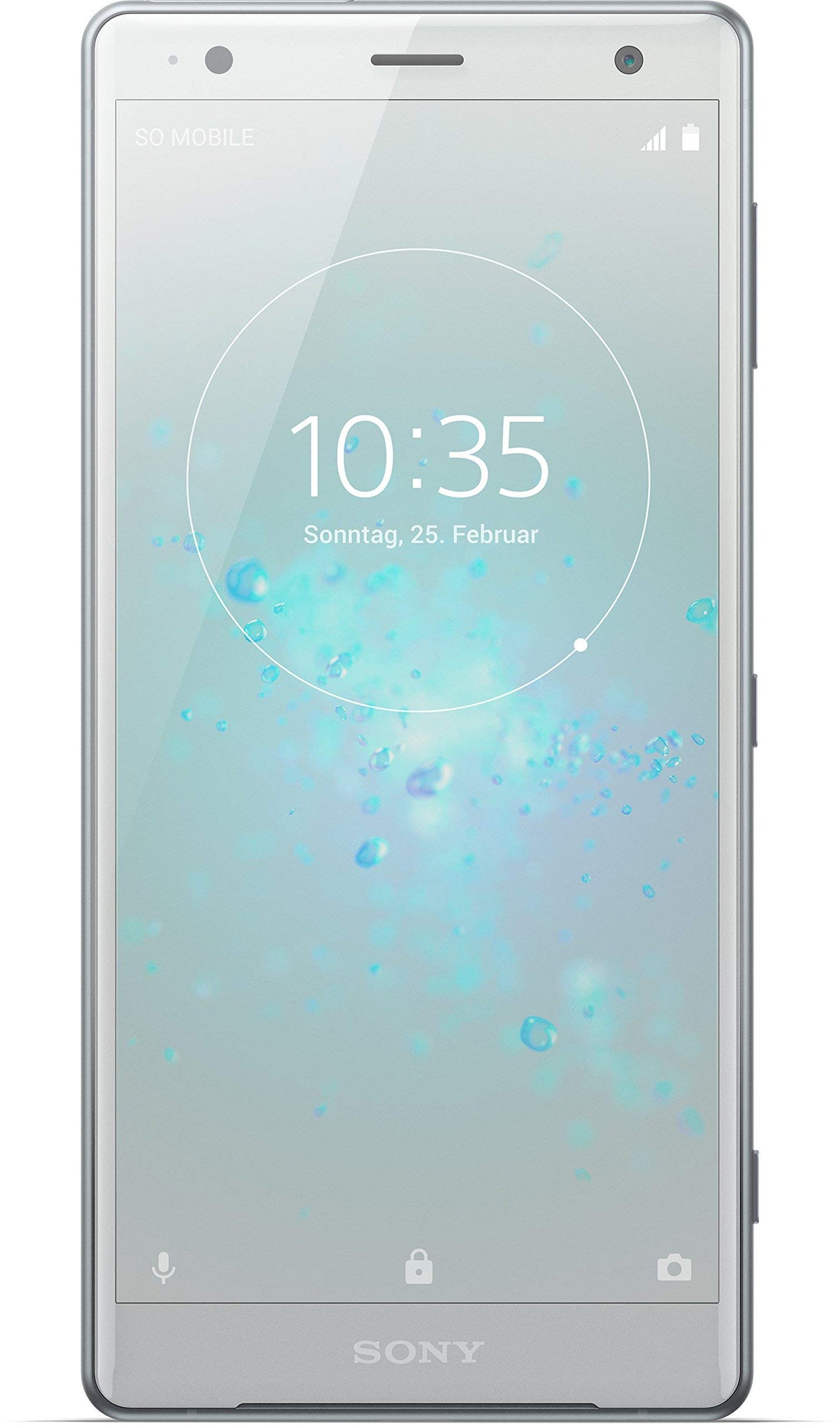 Sony Xperia XZ2 Smartphone (5.7-inch IPS Full HD+ display, 64GB internal storage and 4GB RAM, Dual-SIM, IP68, Android 8.0) Liquid Silver - German Version