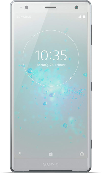 Sony Xperia XZ2 Smartphone (5.7-inch IPS Full HD+ display, 64GB internal storage and 4GB RAM, Dual-SIM, IP68, Android 8.0) Liquid Silver - German Version