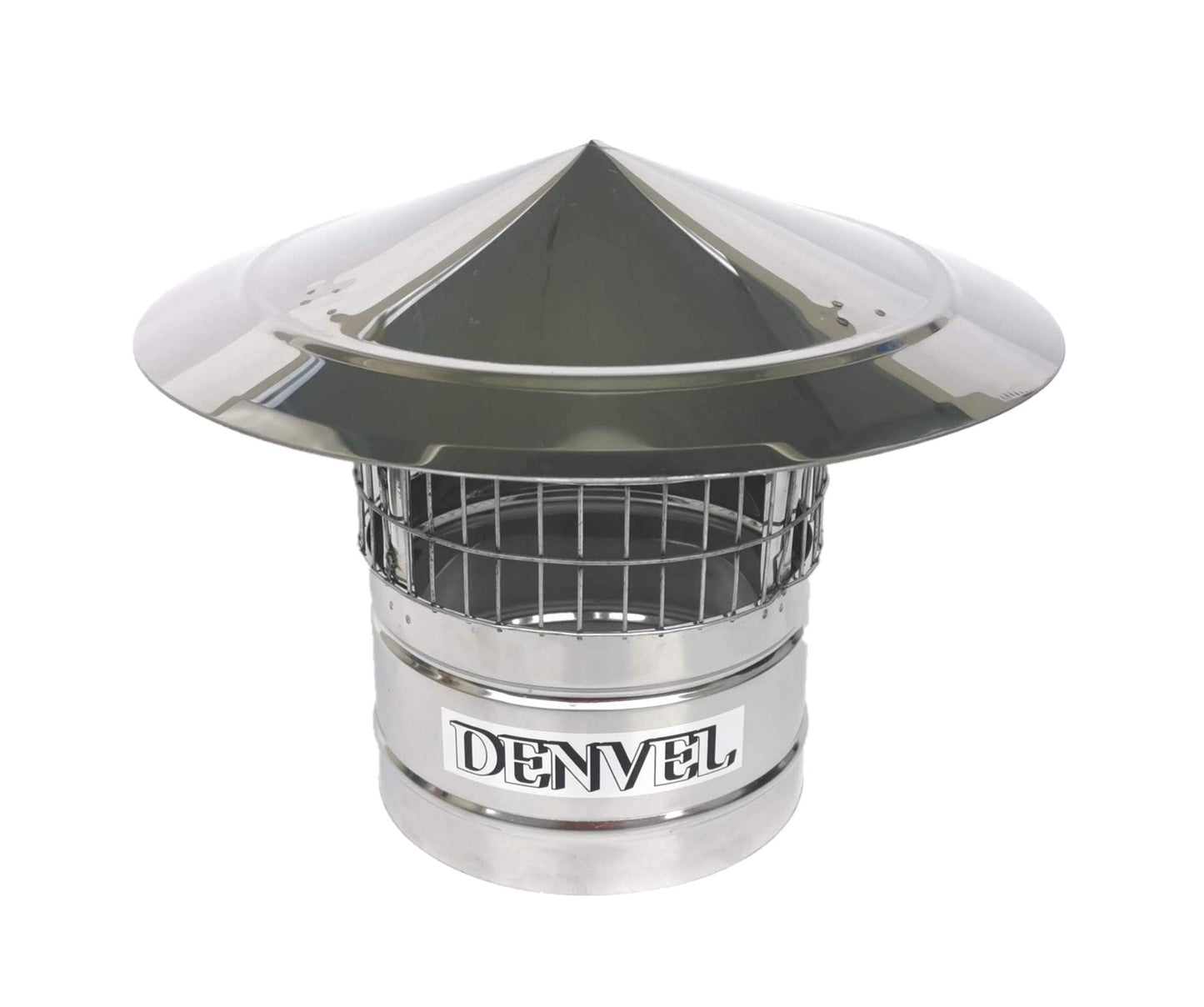 80mm chimney cowl with bird protection stainless steel bird guard for chimneys, chimney cover, chimney cap, fireplace cap, fireplace hood, fireplace cap, chimney cap