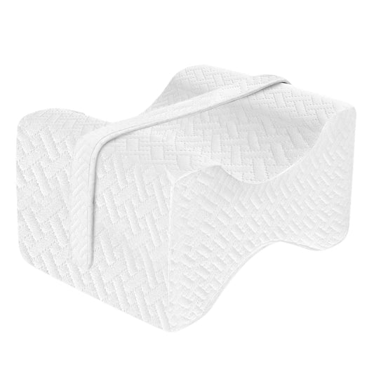 LANOA Relax knee pillow for side sleepers - ergonomic memory foam pillow for side sleepers - orthopedic leg pillow for side sleepers.
