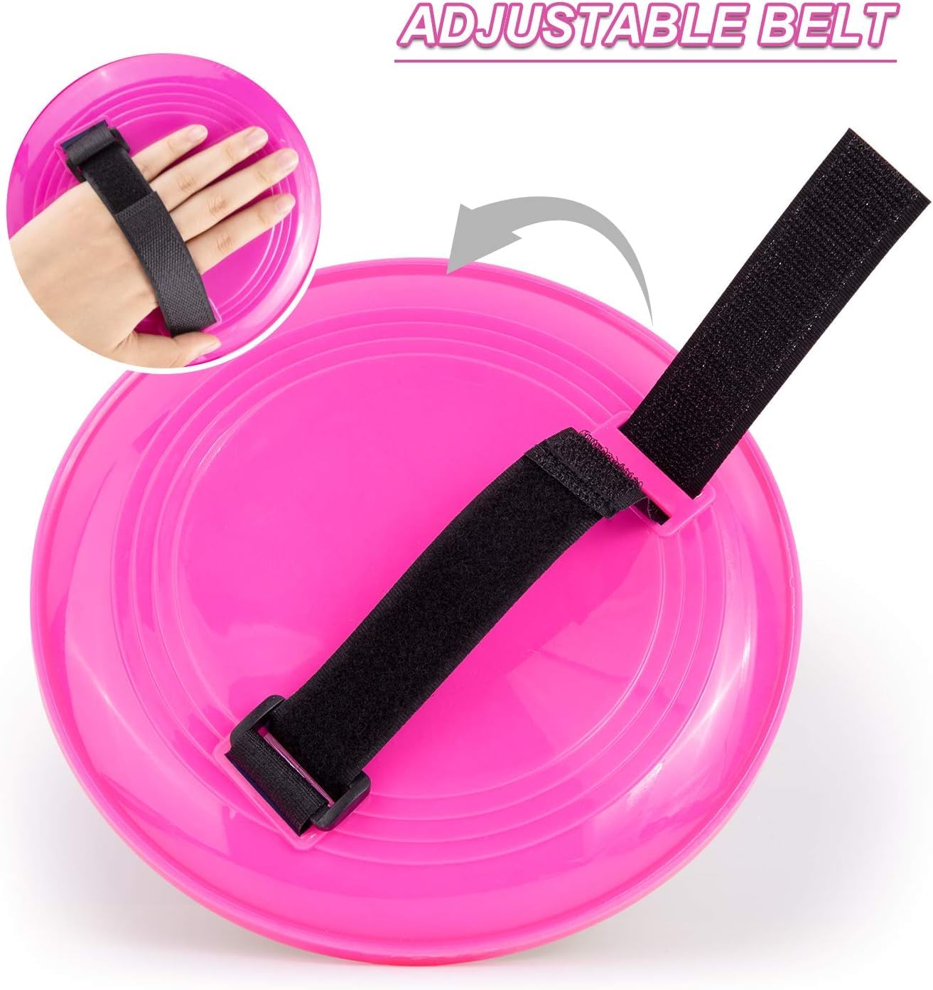 Jovico's Velcro Ball Toss Game, outdoor toy for kids, ages 3 4 5. Summer outdoor game with 4 discs and 4 balls.