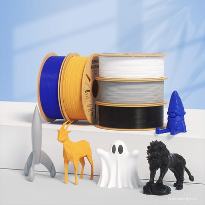 ELEGOO High Speed PLA+ Filament 1.75mm White 1 KG, Rapid PLA Plus 3D Printer Speedy Filament, 600 mm/s High Speed Printing, Dimensional Accuracy +/-0.02mm, 1kg Spool (2.2lbs)