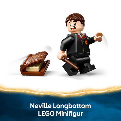 LEGO Harry Potter Monster Book of Monsters - Interactive toy with pull-back motor and biting mouth - includes Neville Longbottom mini figure - gift for kids, Harry Potter fans - 76449