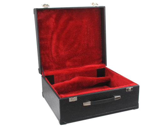 Alpsound 96-bass accordion case (carrying case for 96-bass accordions, wooden core, faux leather cover)