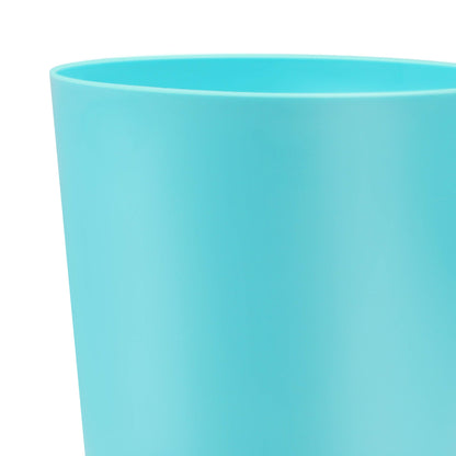 BELLE VOUS 24 Pack Colorful Plastic Cups - 600ml Reusable Drinking Cups in 4 Colors - Durable Plastic Cups for Parties, Camping, BBQs, Picnics & Beach - Dishwasher Safe & BPA Free
