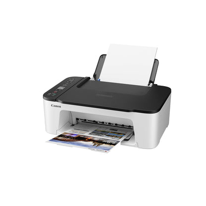 Canon PIXMA TS3452 multifunction device A4 (scanner, copier, printer, 4800 x 1200 DPI, LCD, WiFi, USB, Apple AirPrint, PIXMA Cloud Link, duplex printing), black white.