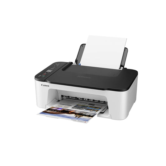 Canon PIXMA TS3452 multifunction device A4 (scanner, copier, printer, 4800 x 1200 DPI, LCD, WiFi, USB, Apple AirPrint, PIXMA Cloud Link, duplex printing), black white.
