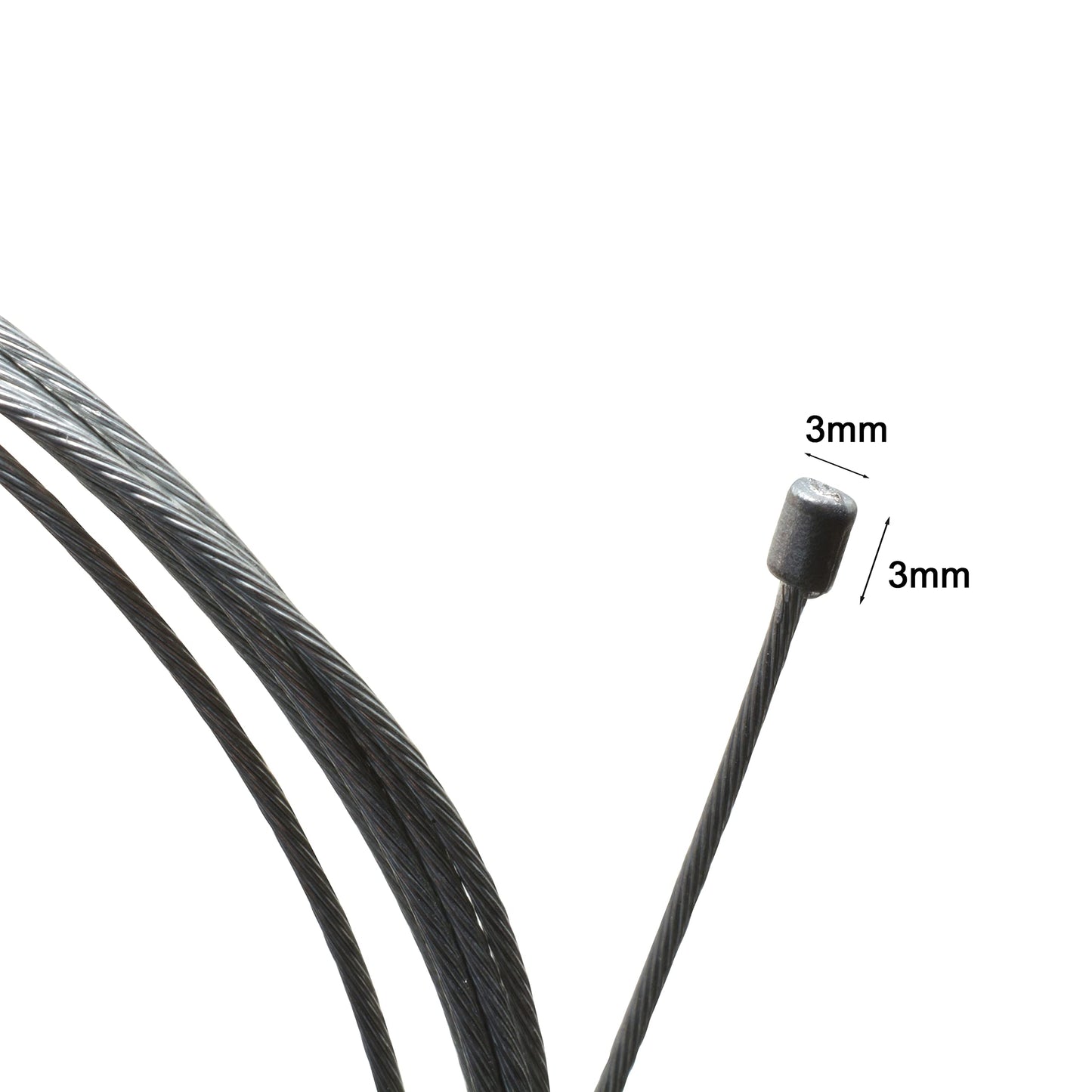 Easyboost throttle cable 2.50 meters universal throttle cable with casing and screw nipple for carburetor throttle for 50cc scooter moped AM6 Derbi Aerox F10 F12 Aprilia SR Piaggio Peugeot