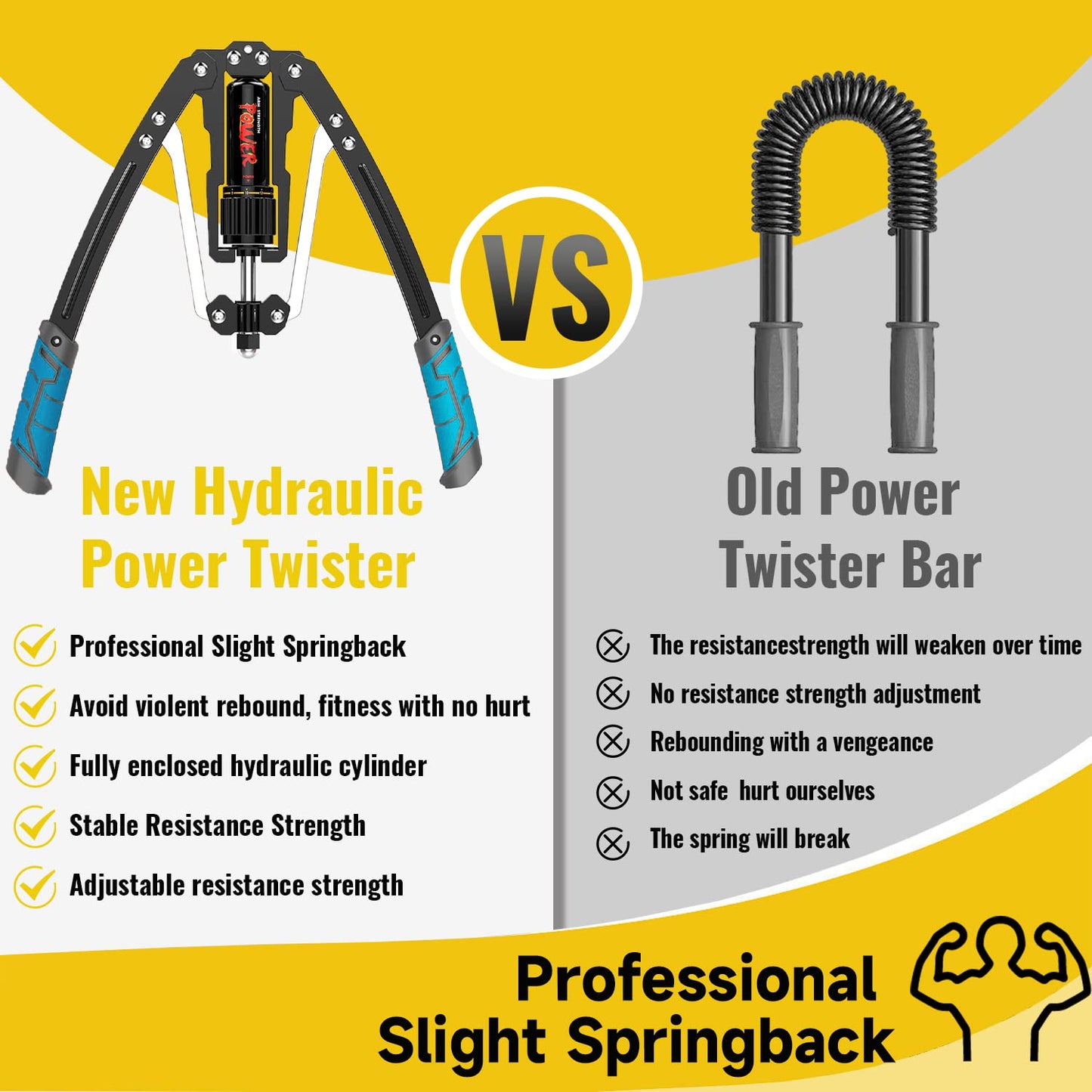 Power Twister LEJIEYIN Exercise Equipment Chest Adjustable 10-200kg Hydraulic Arm Twister Chest Trainer Upper Body Training Device Workout Shoulder-Chest Trainer Fitness at Home for Women & Men