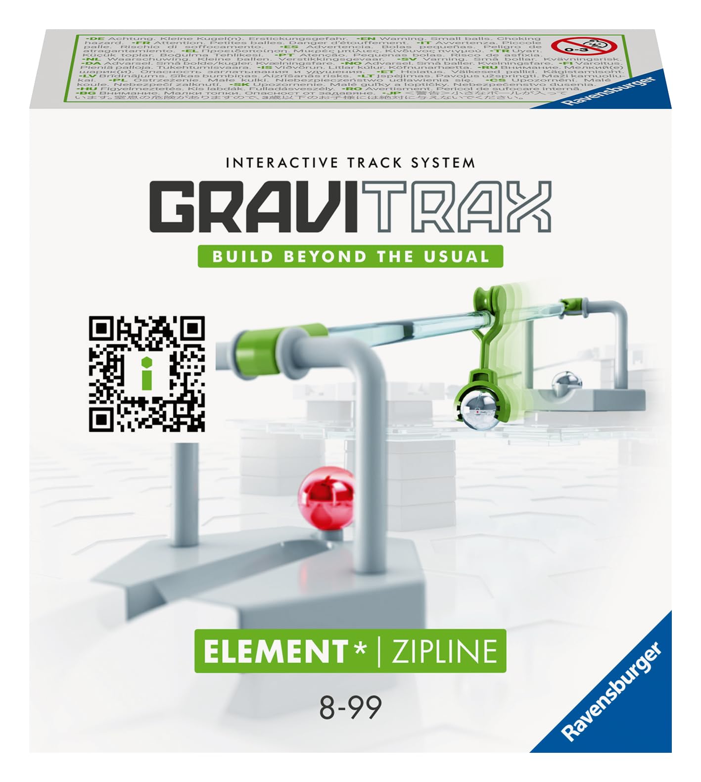 Ravensburger GraviTrax Element Trampoline 22417 & GraviTrax Element Zipline 27472 - GraviTrax Expansion