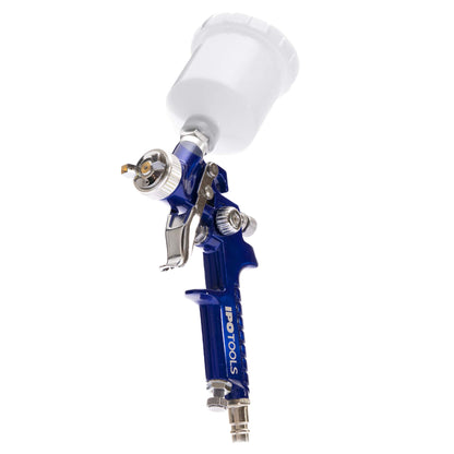 Ipotools Mini HVLP Paint Spray Gun 1.0mm Nozzle - H2000 Professional Paint Spray System Spray Gun with 125ml Plastic Cup and Stainless Steel Nozzle 1.0mm