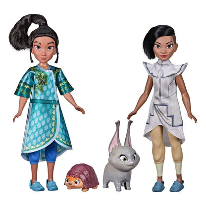 Hasbro Disney Princess Raya and the Last Dragon Young Raya and Namaari Fashion Dolls 2-Pack, Fashion Doll Outfits, Toy for Kids Ages 3 and Up, Multicolor, F11935L0