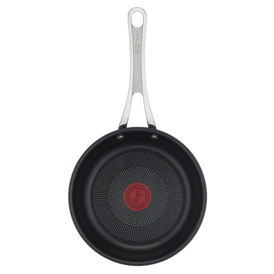 Jamie Oliver by Tefal Cook's Classics 9.4 inch Frying Pan, Stainless Steel Induction Pan with Non-Stick Coating, suitable for all stovetops, oven safe up to 410°F, riveted handle, E3060435