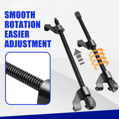 CCLIFE Coil Spring Compressor, 2pcs 370mm Installation Tool for Car Auto Tuning and Lowering.